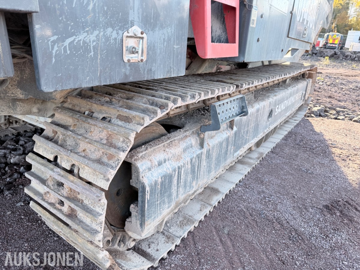2018 Sandvik UJ440i Classic mobil kjeftknuser– magnetbånd - radiostyring