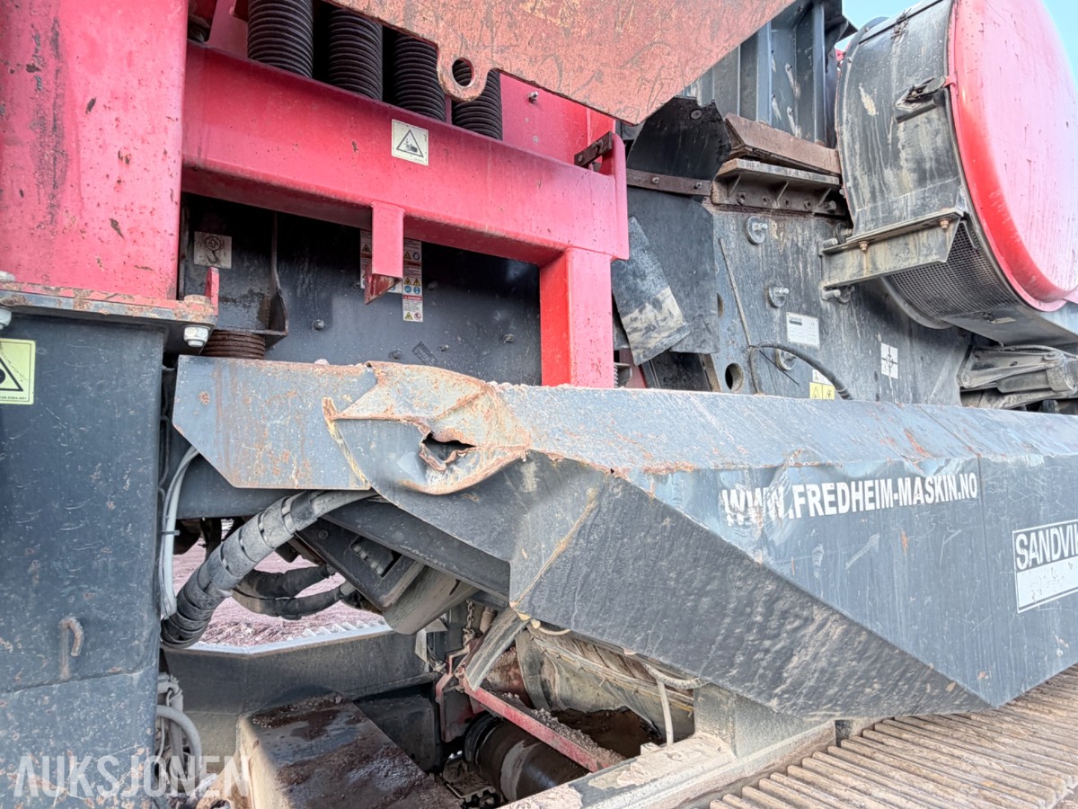 2018 Sandvik UJ440i Classic mobil kjeftknuser– magnetbånd - radiostyring