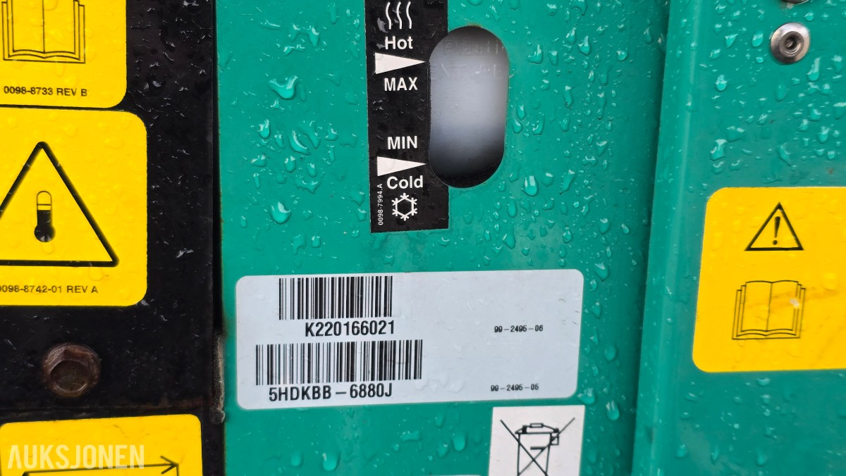 2023 Heatwork FrostHeater HW3600 – 108 kW 