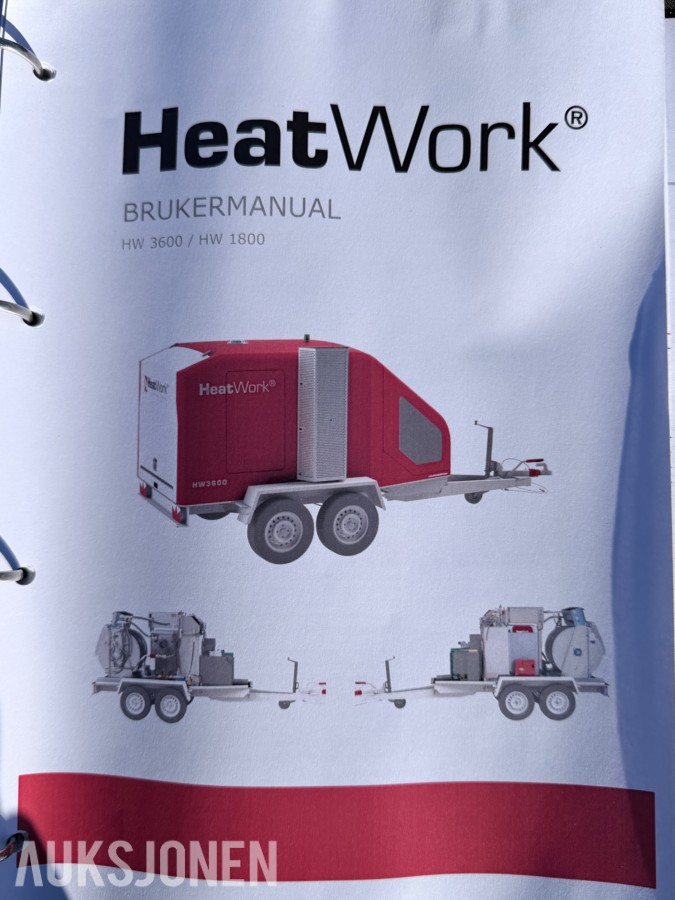 2023 Heatwork FrostHeater HW3600 – 108 kW 
