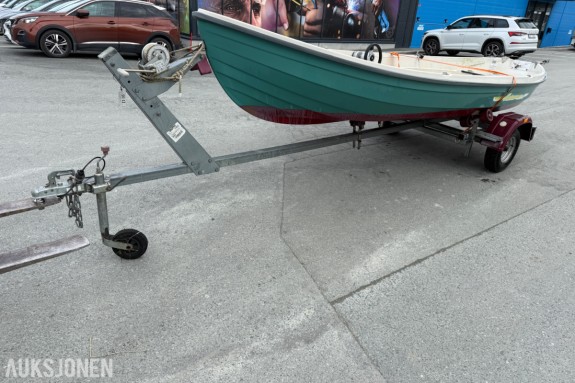 Terhi Saiman 478 cm med Gaupen båthenger – selges samlet