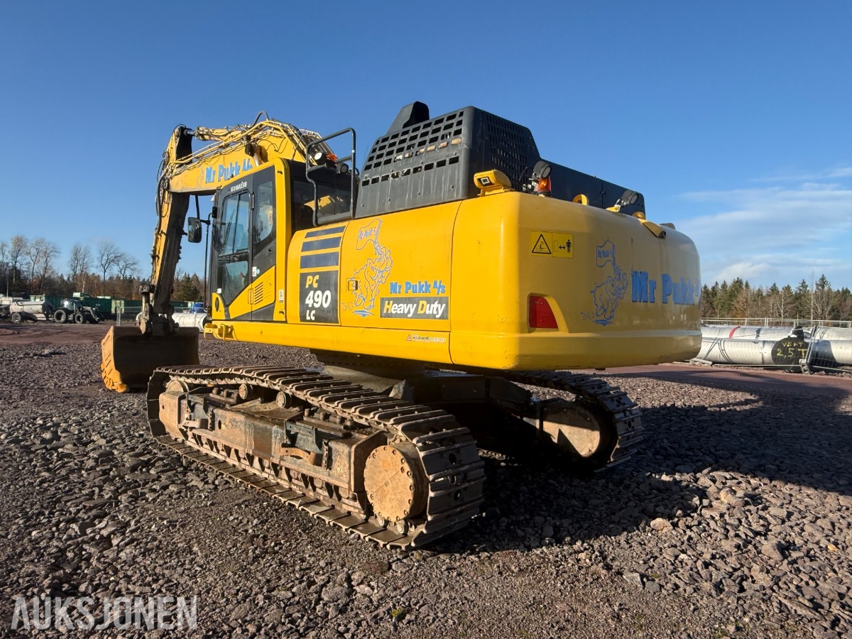 2020 Komatsu PC490LC-11E0 beltegraver med graveskuffe – 48 tonn