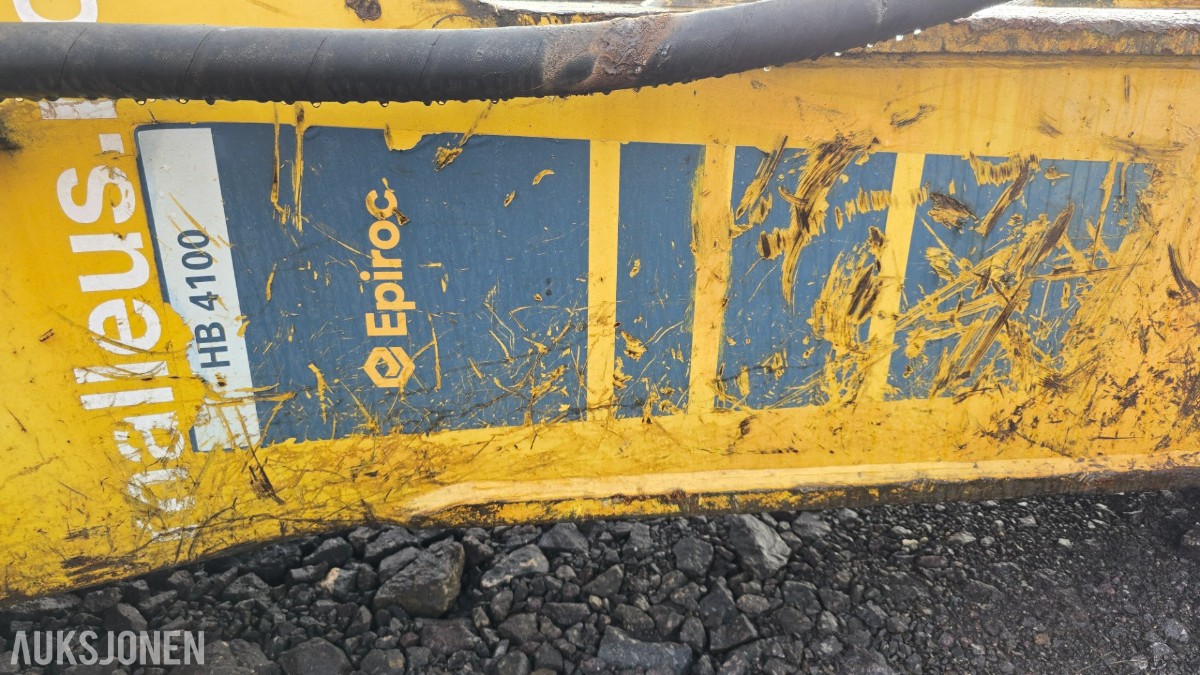 2021 Epiroc HB 4100 B Pigghammer m/KM3 Hammerplate