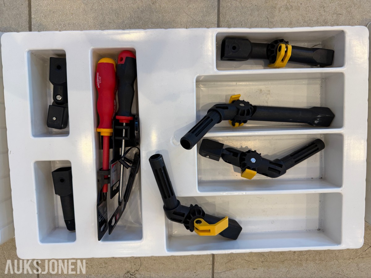Ionic Systems vinduspyle-/vannrensesystem på tralle