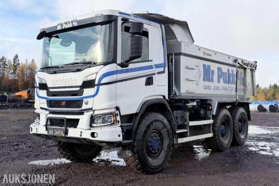 2021 Scania G500 XT B6x6HZ 6x6 dumper – 500 hk – kun 21201 km