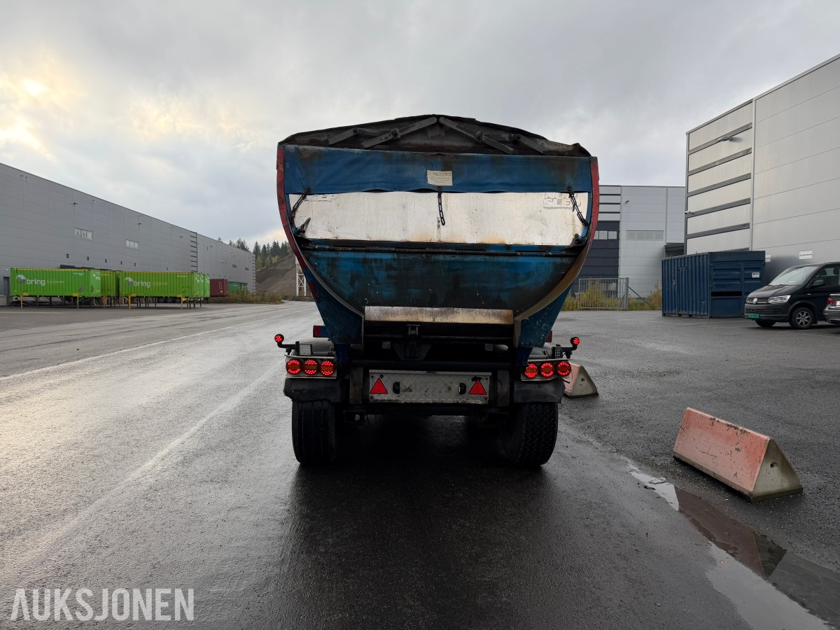 2015 Nor slep PHV-24T Asfalt trippel M/luftkappell