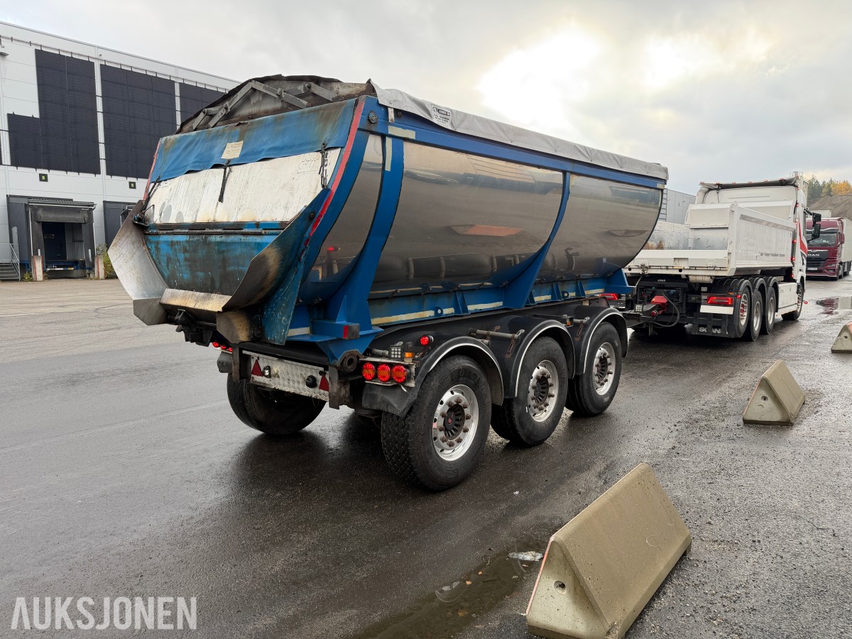 2015 Nor slep PHV-24T Asfalt trippel M/luftkappell