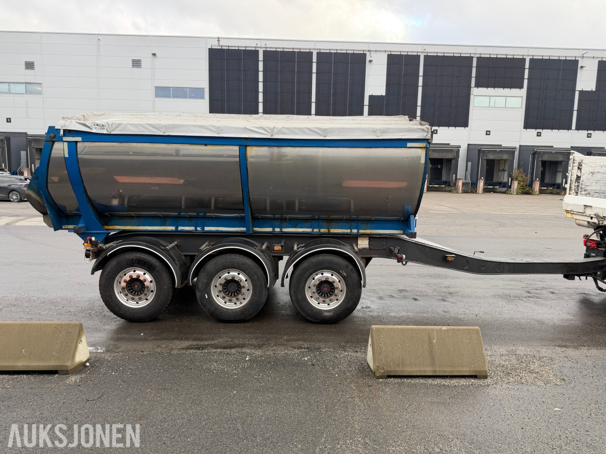 2015 Nor slep PHV-24T Asfalt trippel M/luftkappell