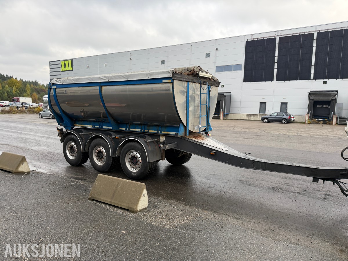 2015 Nor slep PHV-24T Asfalt trippel M/luftkappell