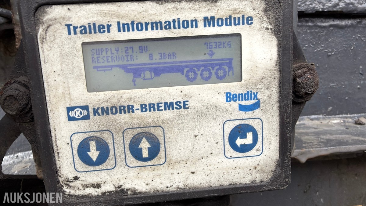 2015 Nor slep PHV-24T Asfalt trippel M/luftkappell