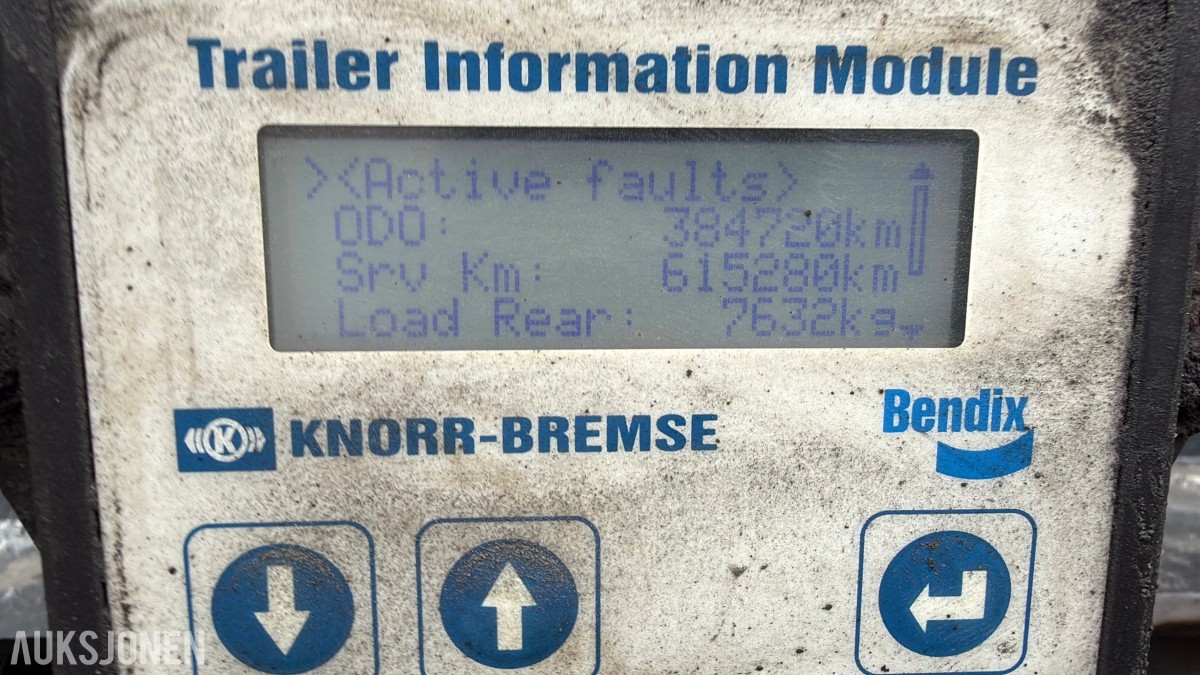 2015 Nor slep PHV-24T Asfalt trippel M/luftkappell