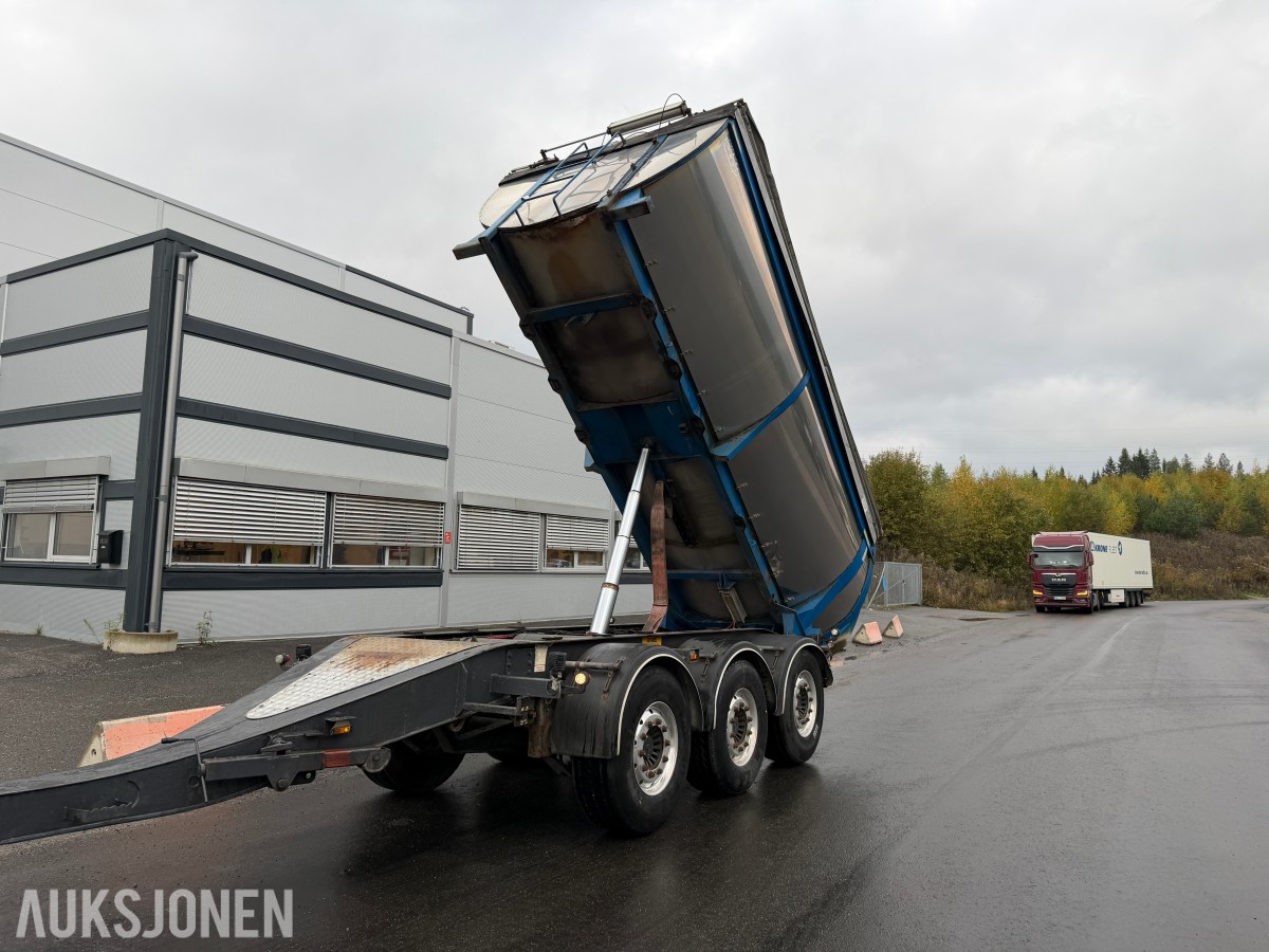 2015 Nor slep PHV-24T Asfalt trippel M/luftkappell