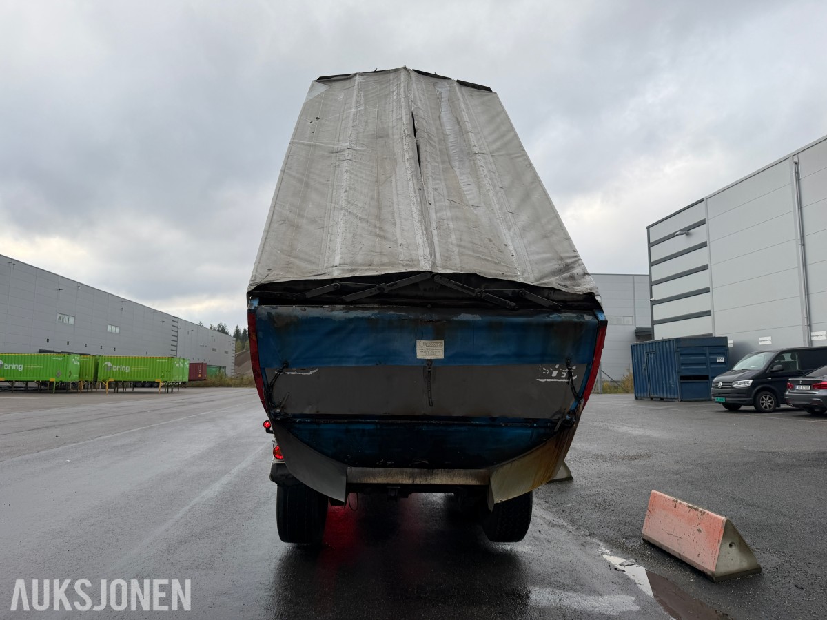 2015 Nor slep PHV-24T Asfalt trippel M/luftkappell