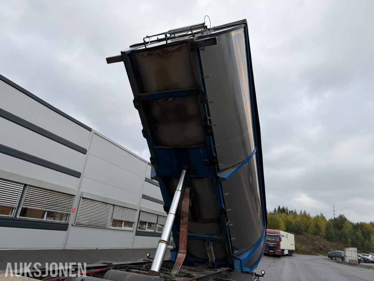 2015 Nor slep PHV-24T Asfalt trippel M/luftkappell