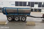 2015 Nor slep PHV-24T Asfalt trippel M/luftkappell