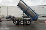 2015 Nor slep PHV-24T Asfalt trippel M/luftkappell