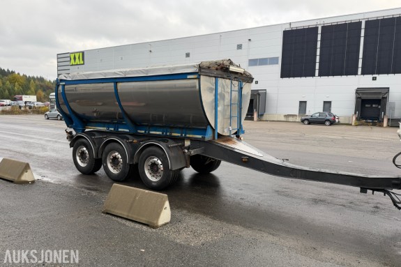 2015 Nor slep PHV-24T Asfalt trippel M/luftkappell
