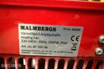 5 stk. Malmbergs/Bygg-Ström varmevifter 2–3,3 kW