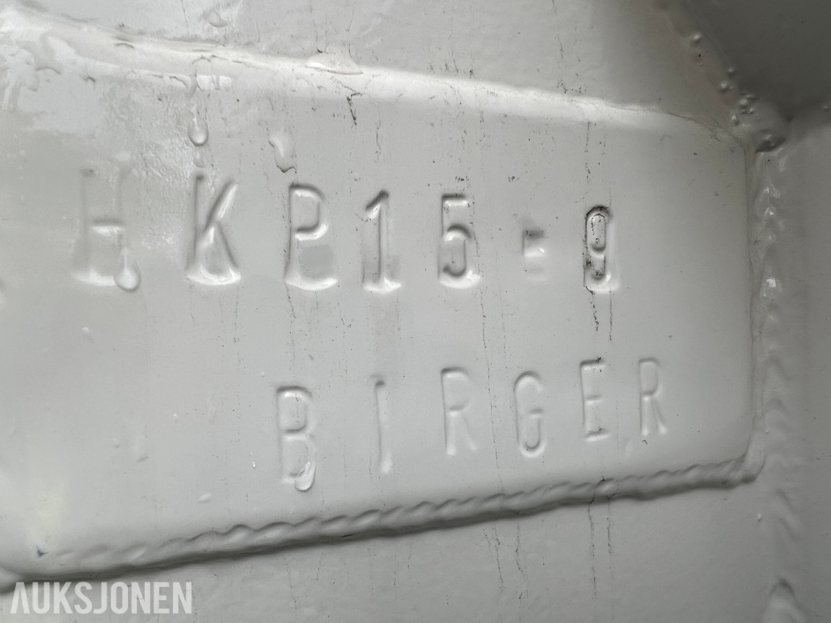 2025 Birger Hakarps HKP-15-9 krokflak 9m3 15t