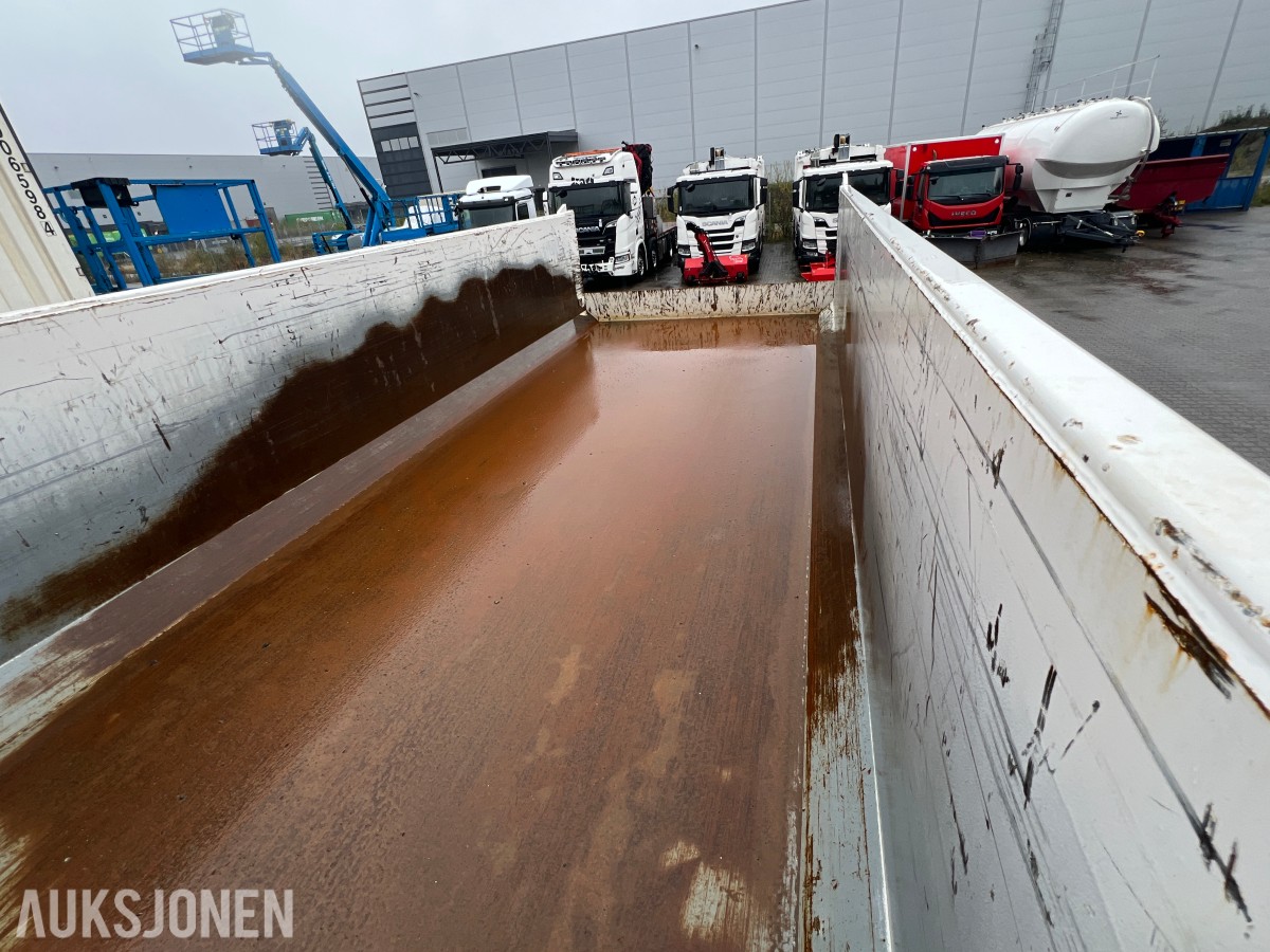 2025 Birger Hakarps HKP-15-9 krokflak 9m3 15t