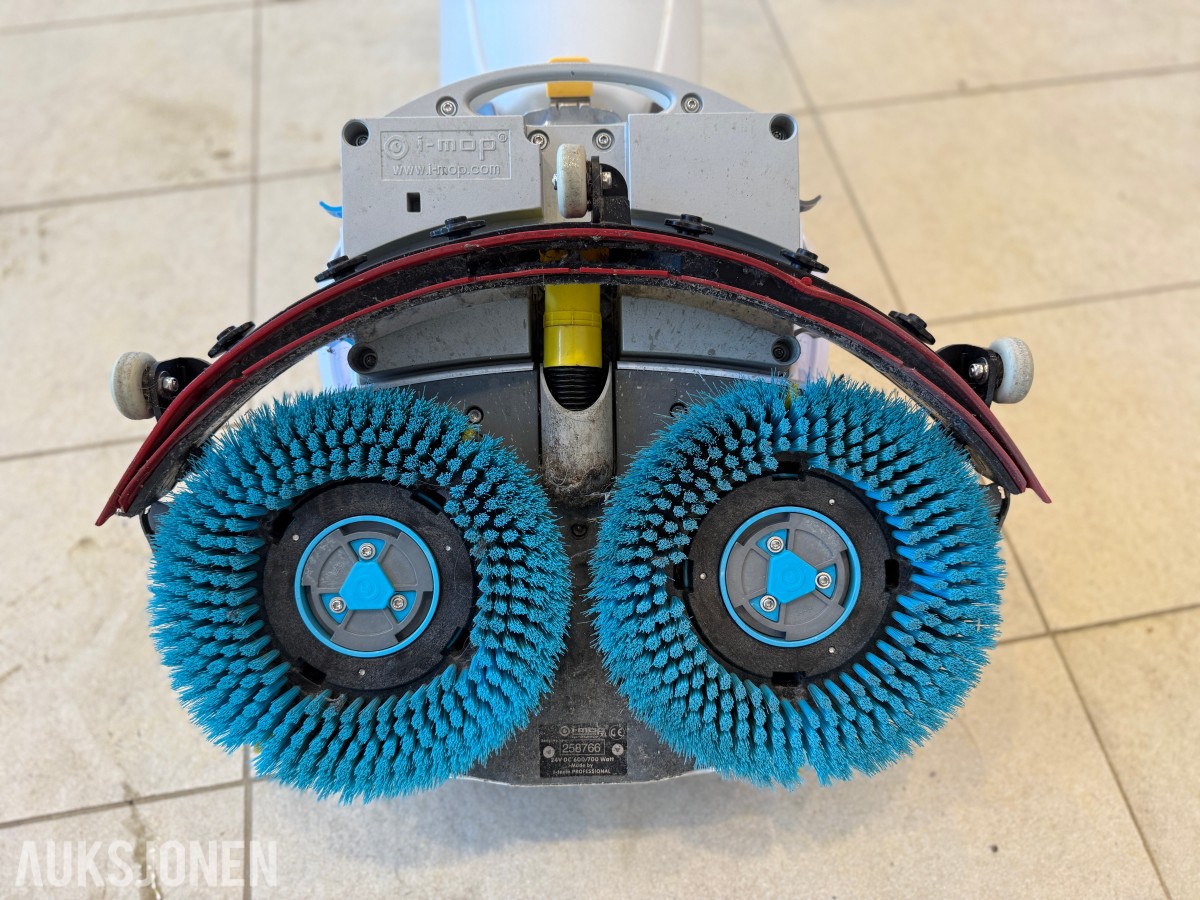 i-mop XL Plus gulvvaskemaskin m/ lader og 4 batteri