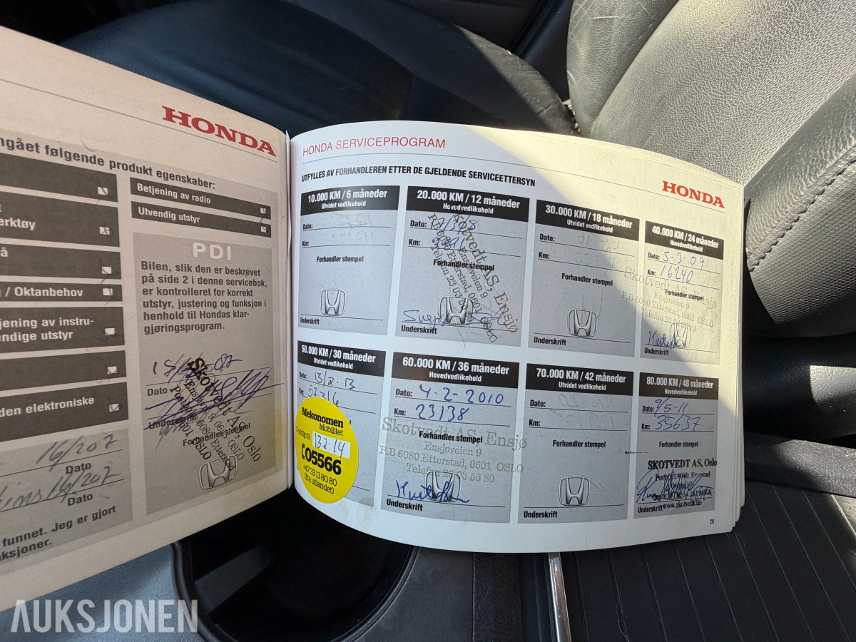 2007 Honda CR-V 2.0-150 4WD / Automat / Skinn / Ryggekamera / Servicehefte / EU-OK