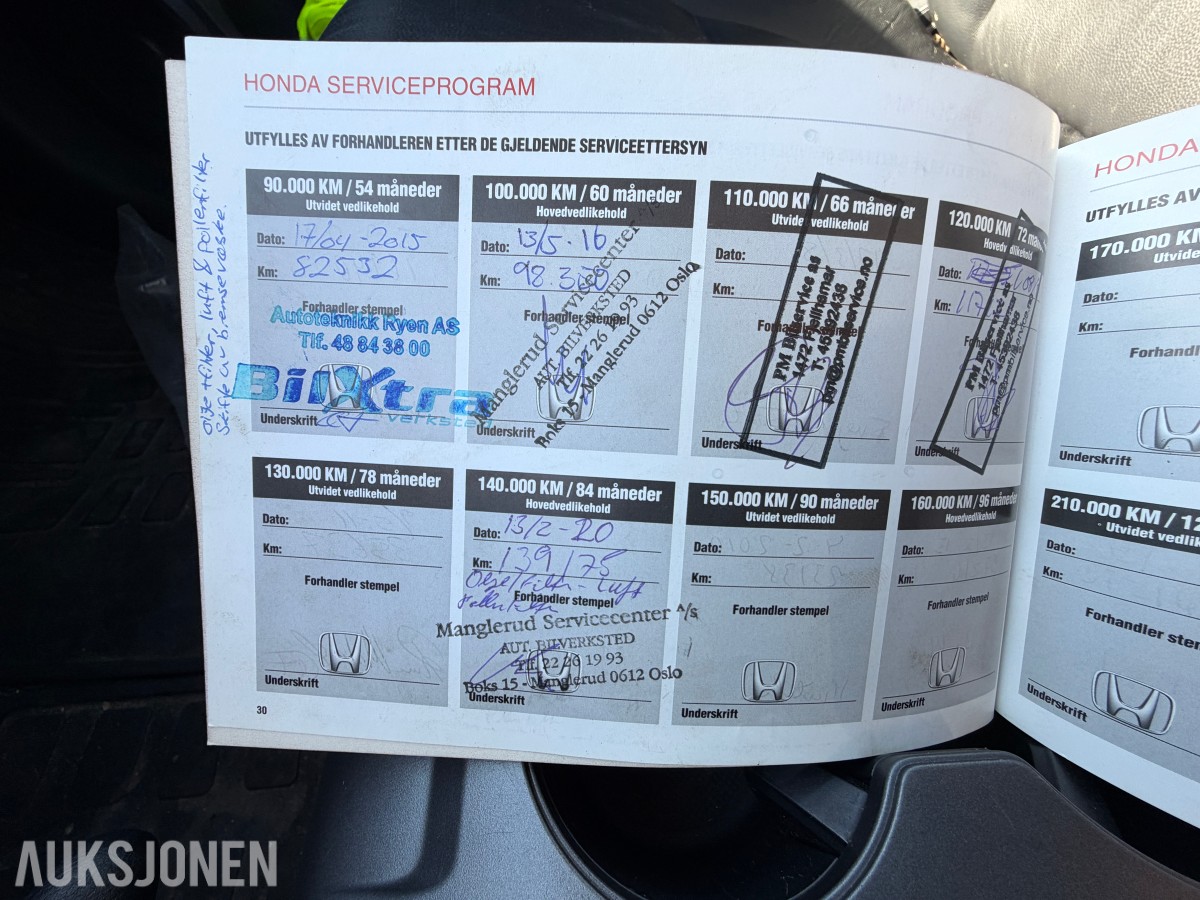 2007 Honda CR-V 2.0-150 4WD / Automat / Skinn / Ryggekamera / Servicehefte / EU-OK