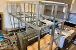 3 stk Galvanisert hyllesystem  med hyller og deler