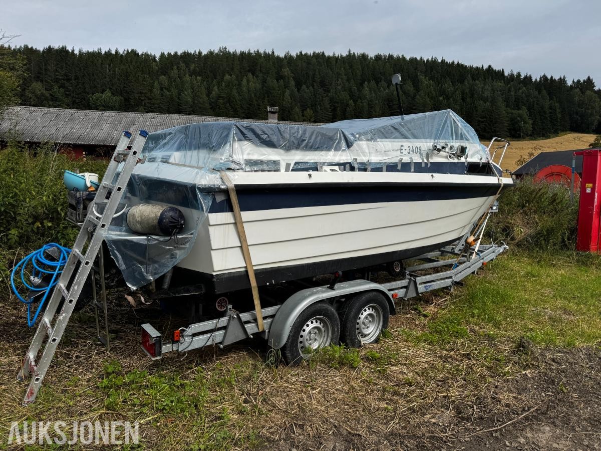 1984 Andy båt med reg henger og Volvo Penta motor