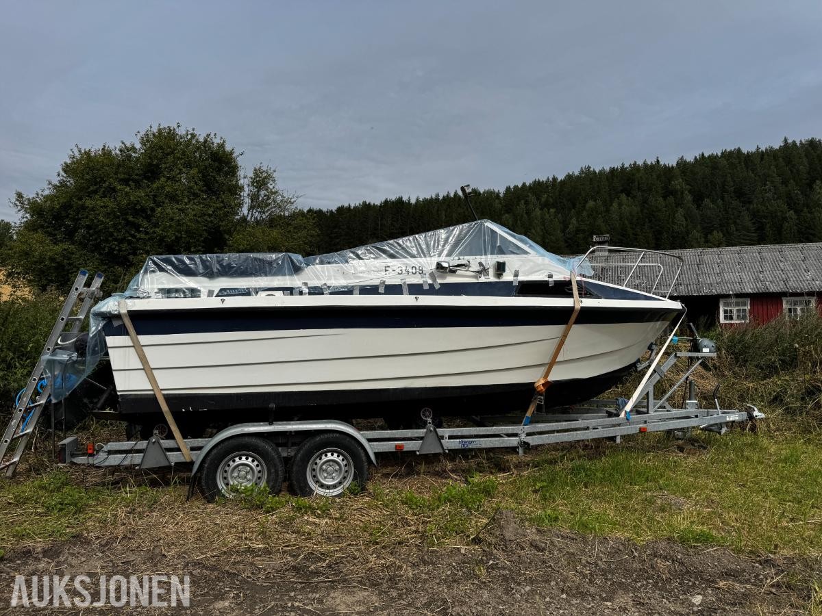 1984 Andy båt med reg henger og Volvo Penta motor