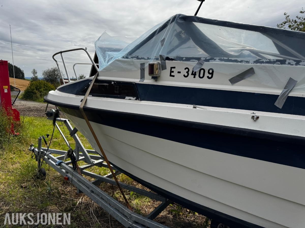 1984 Andy båt med reg henger og Volvo Penta motor