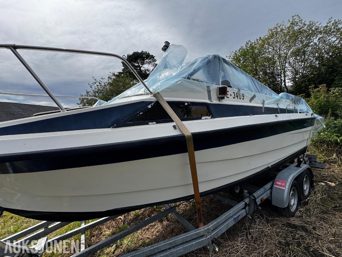 1984 Andy båt med reg henger og Volvo Penta motor