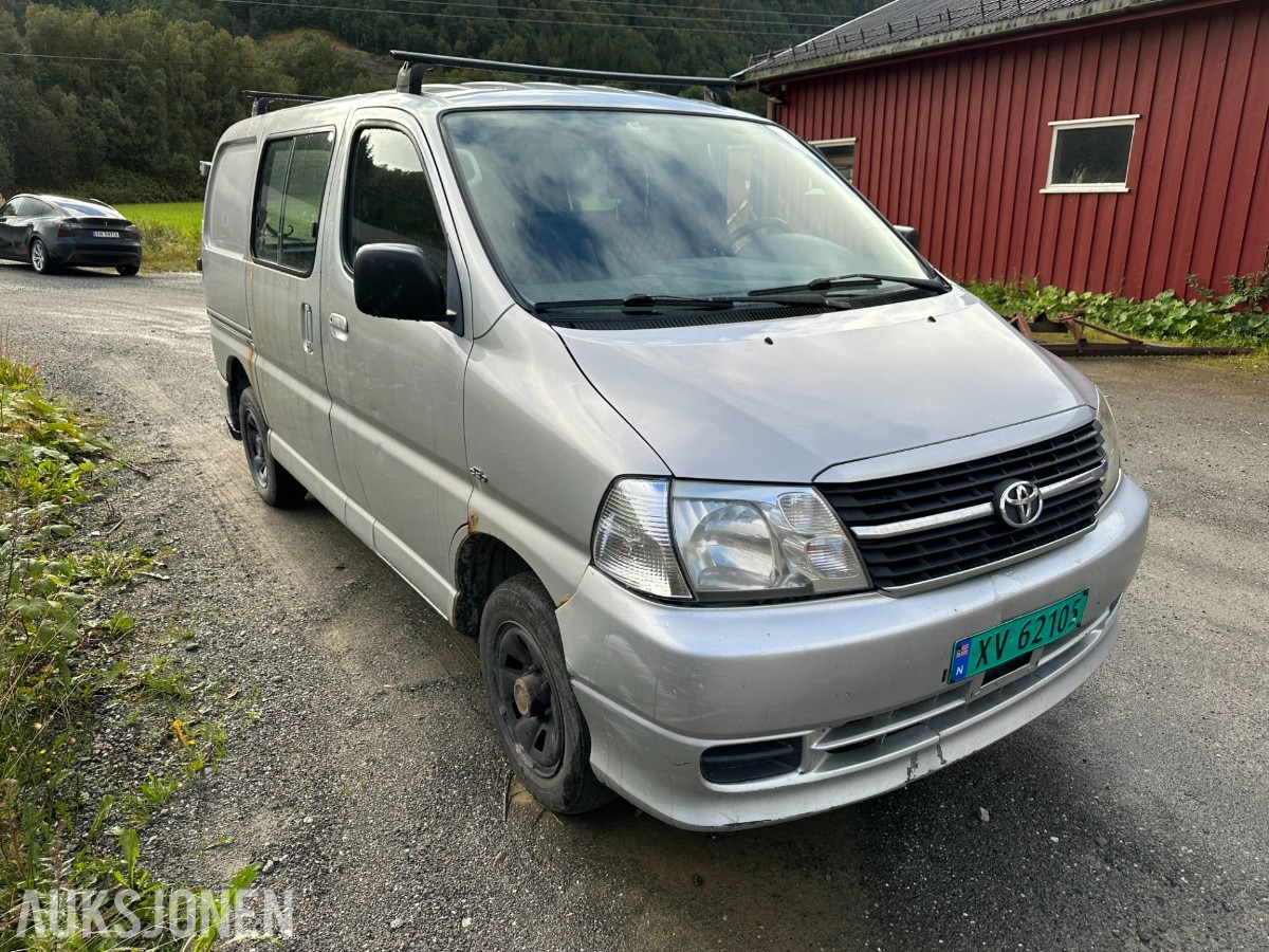 2007 TOYOTA HIACE 4WD MANUELL REP OBJEKT