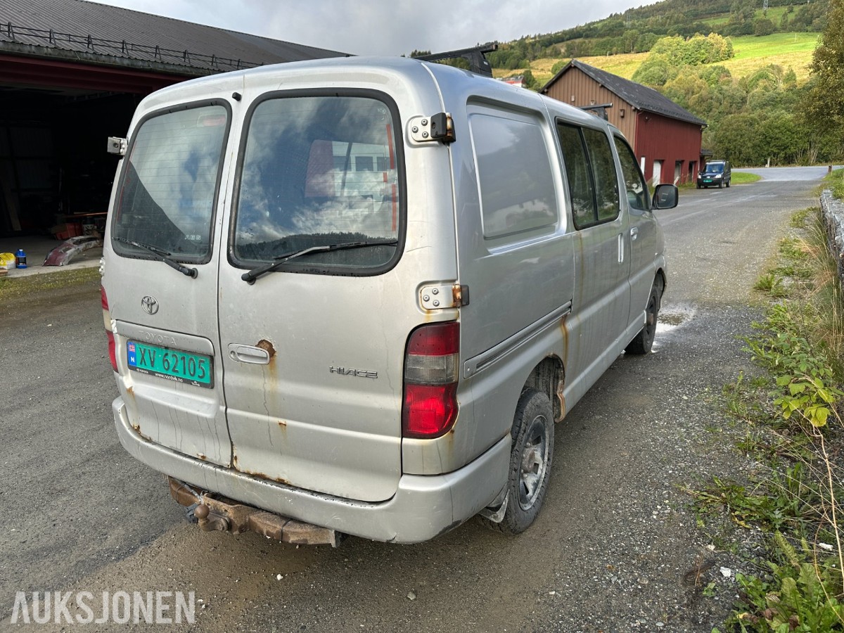 2007 TOYOTA HIACE 4WD MANUELL REP OBJEKT