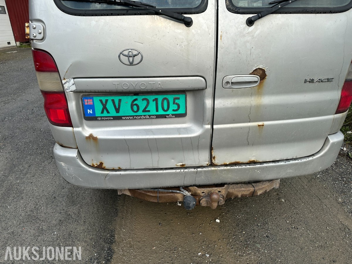 2007 TOYOTA HIACE 4WD MANUELL REP OBJEKT