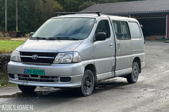 2007 TOYOTA HIACE 4WD MANUELL REP OBJEKT