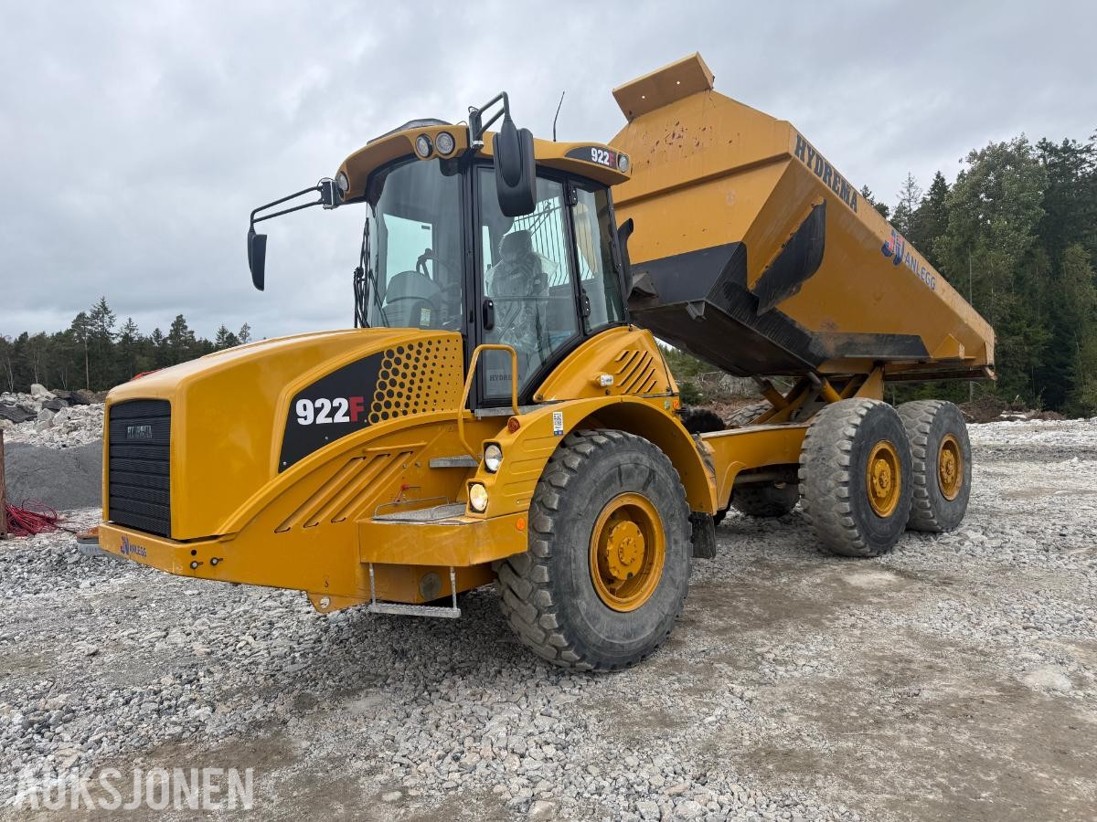 2018 Hydrema 922F dumper - servicehistorikk - årskontrollert og godkjent - ny hytte - 3992timer