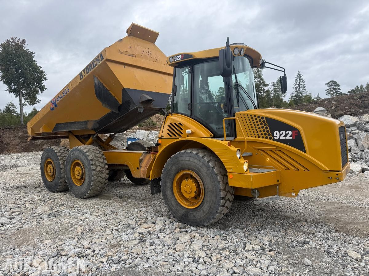 2018 Hydrema 922F dumper - servicehistorikk - årskontrollert og godkjent - ny hytte - 3992timer