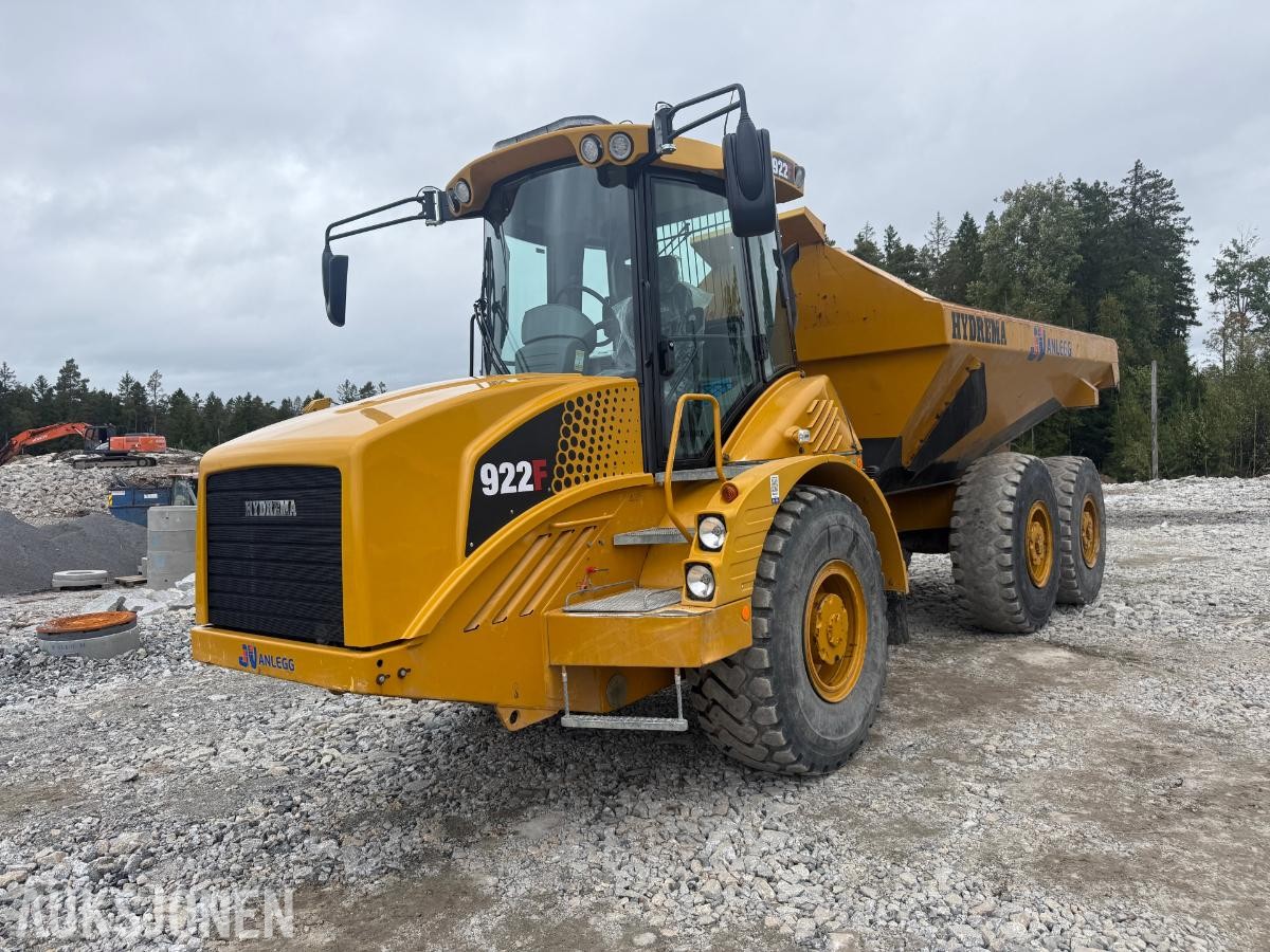 2018 Hydrema 922F dumper - servicehistorikk - årskontrollert og godkjent - ny hytte - 3992timer