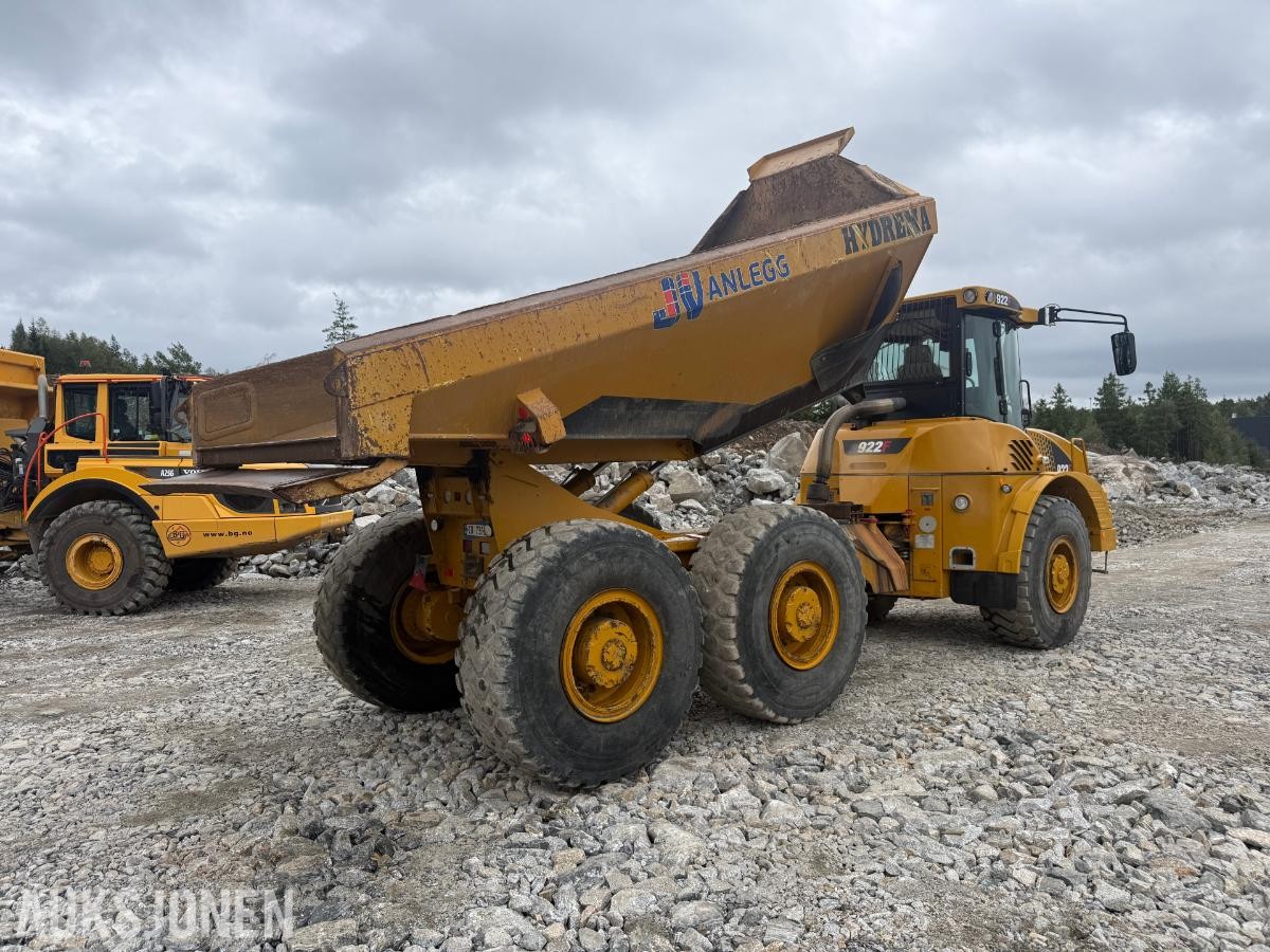 2018 Hydrema 922F dumper - servicehistorikk - årskontrollert og godkjent - ny hytte - 3992timer