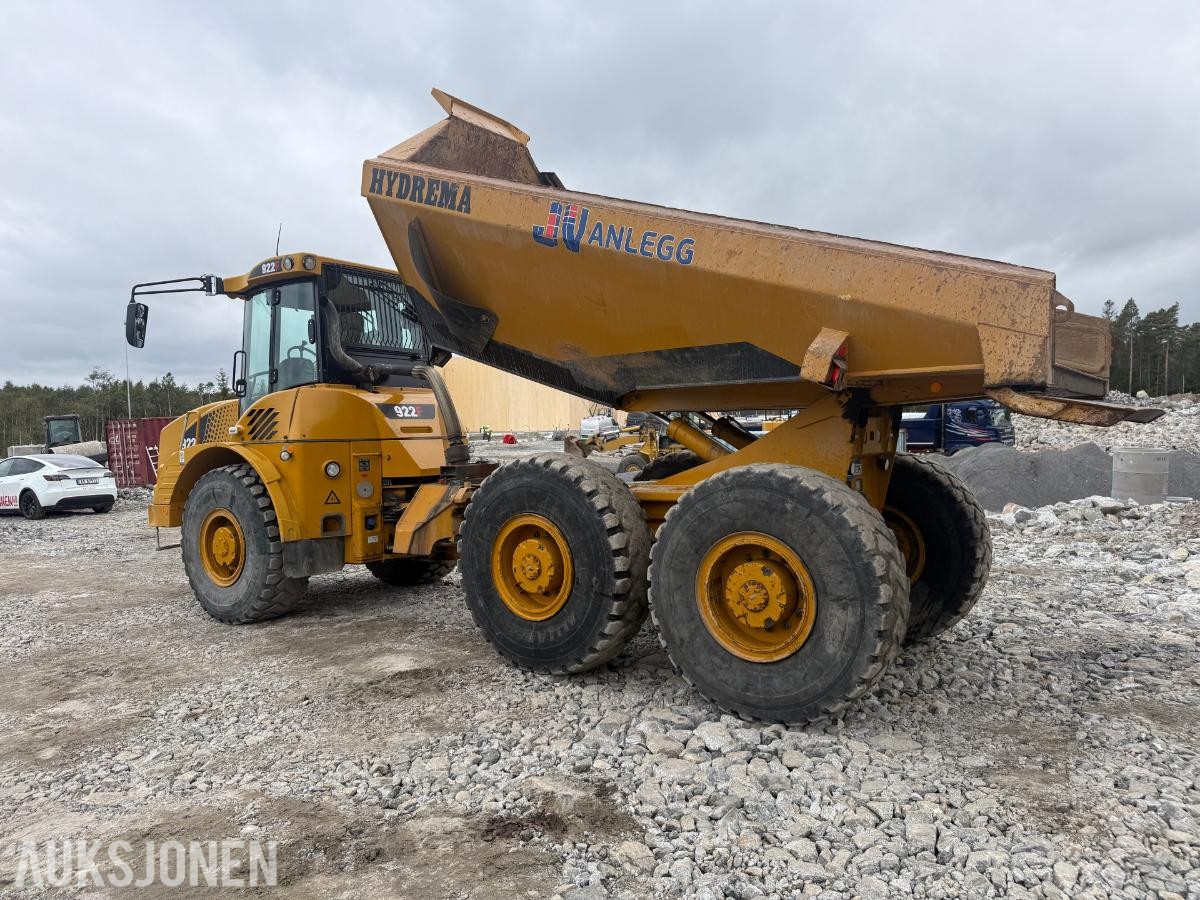 2018 Hydrema 922F dumper - servicehistorikk - årskontrollert og godkjent - ny hytte - 3992timer