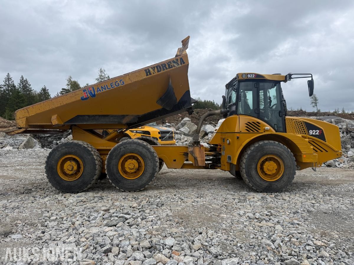 2018 Hydrema 922F dumper - servicehistorikk - årskontrollert og godkjent - ny hytte - 3992timer