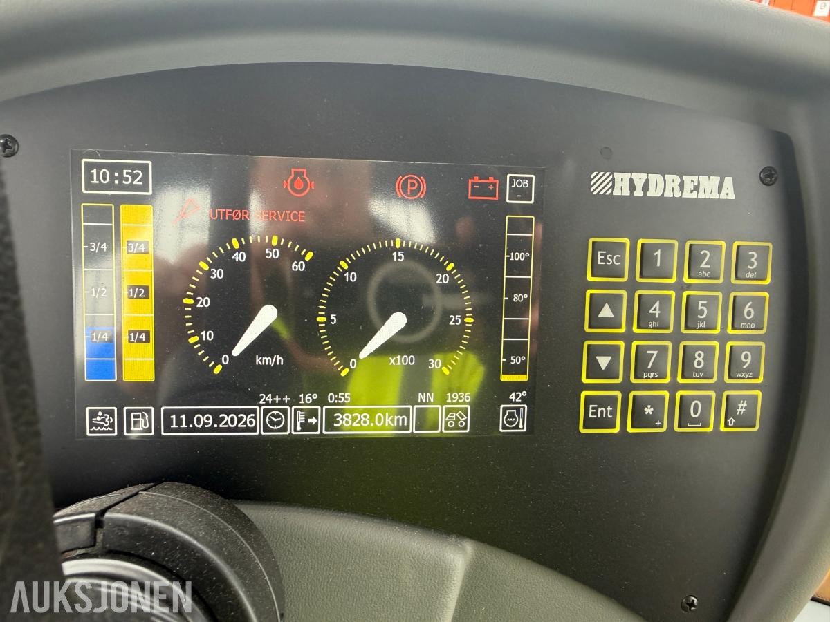 2018 Hydrema 922F dumper - servicehistorikk - årskontrollert og godkjent - ny hytte - 3992timer