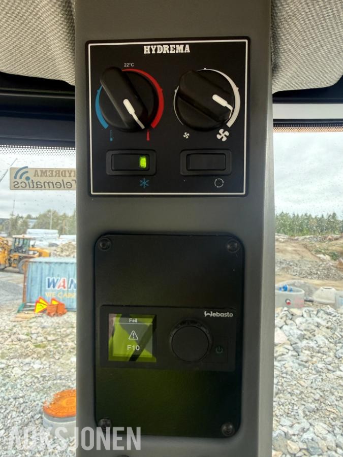 2018 Hydrema 922F dumper - servicehistorikk - årskontrollert og godkjent - ny hytte - 3992timer