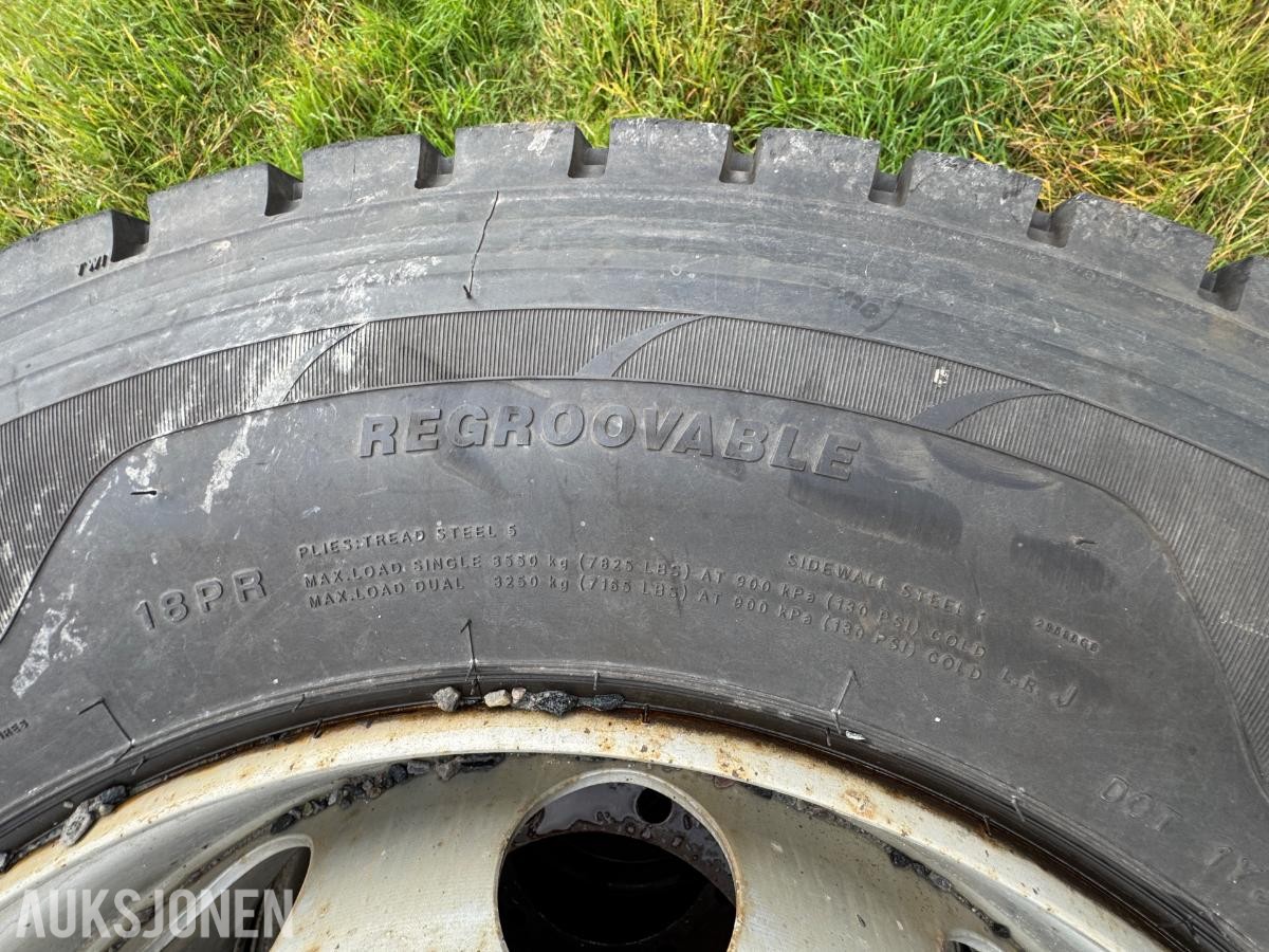 Sailun SDW1 winterdrive 295/80R22.5 dekk og felg / 4stk 