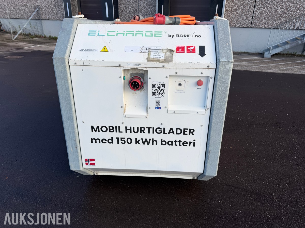 ELCHARGE Modular Charging Unit - 150kWh hurtiglader