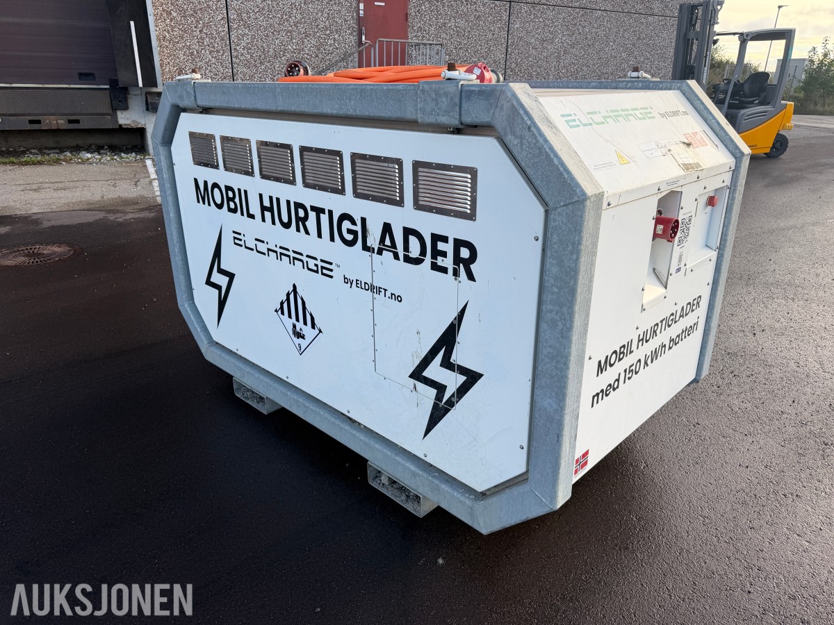 ELCHARGE Modular Charging Unit - 150kWh hurtiglader