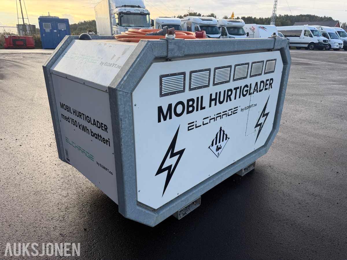 ELCHARGE Modular Charging Unit - 150kWh hurtiglader