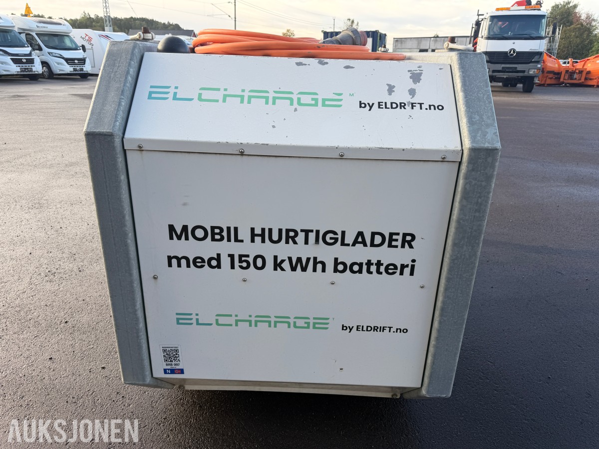 ELCHARGE Modular Charging Unit - 150kWh hurtiglader