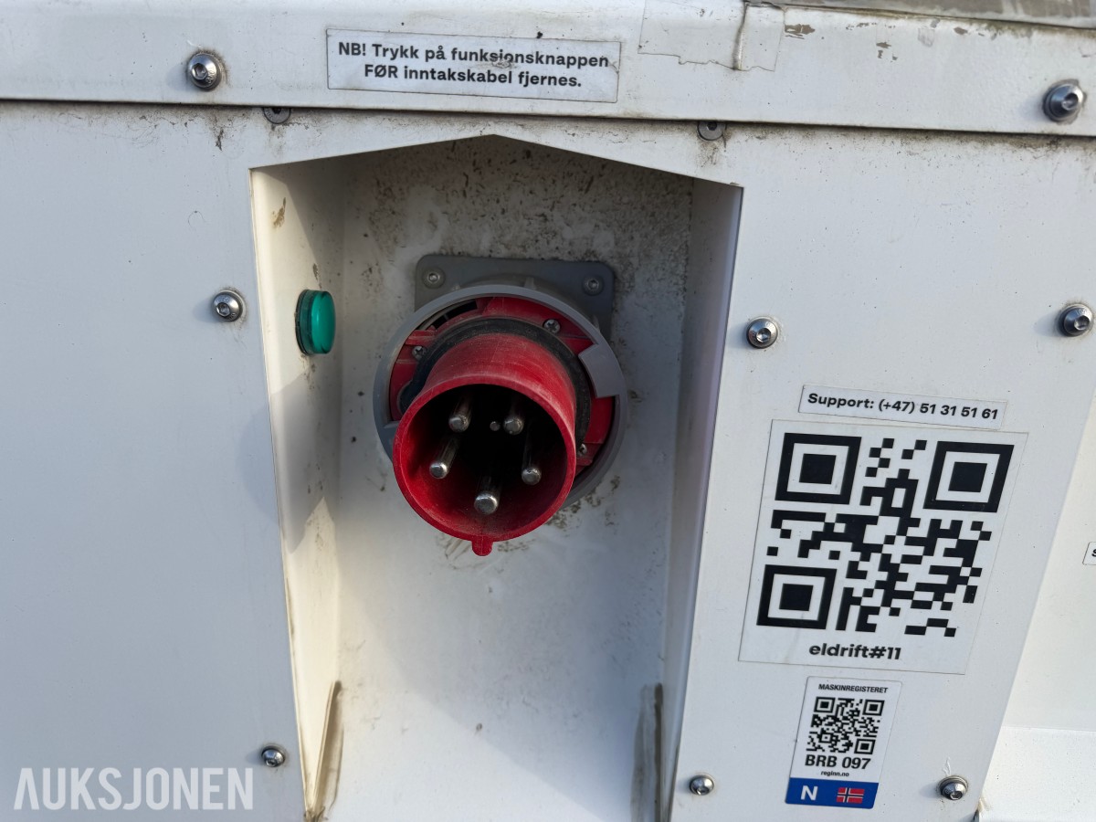 ELCHARGE Modular Charging Unit - 150kWh hurtiglader